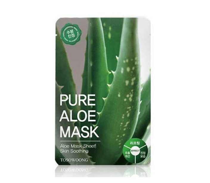 peach and lily pure aloe mask