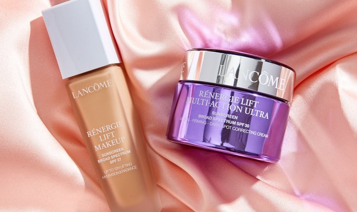 Meet Lancôme’s Newest Power Duo: Rénergie Lift Multi-Action Ultra Face Cream and Foundation