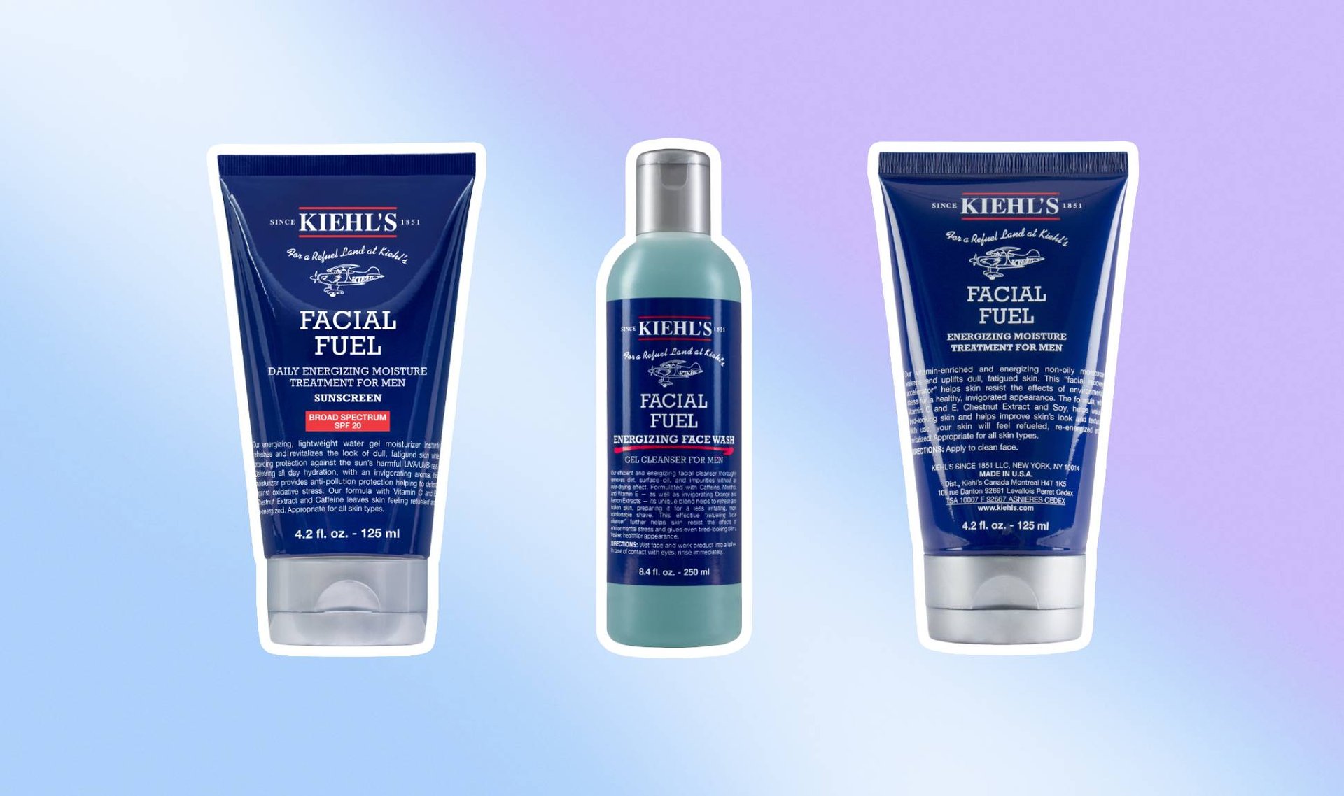 A Definitive Guide to the Kiehl’s Facial Fuel Line 