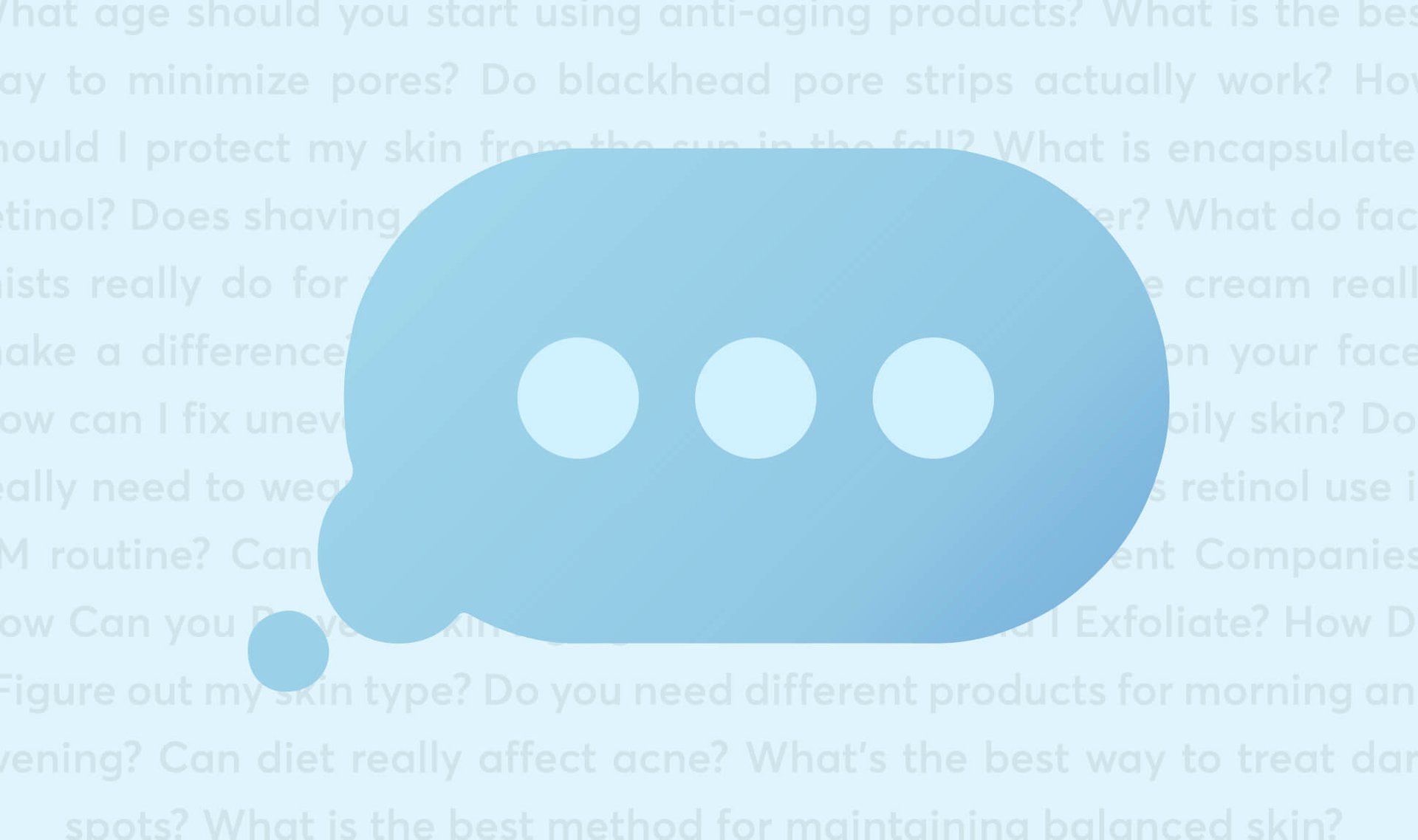blue text message bubble
