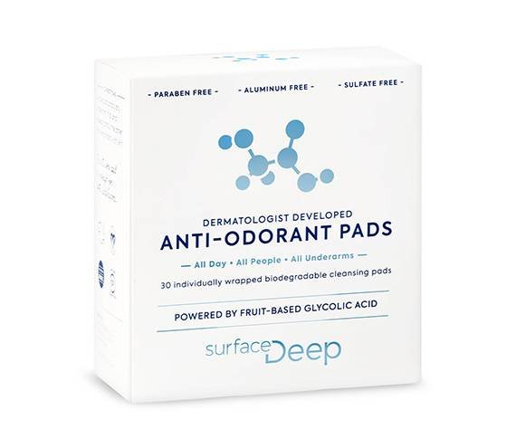 surface deep anti odorant pads