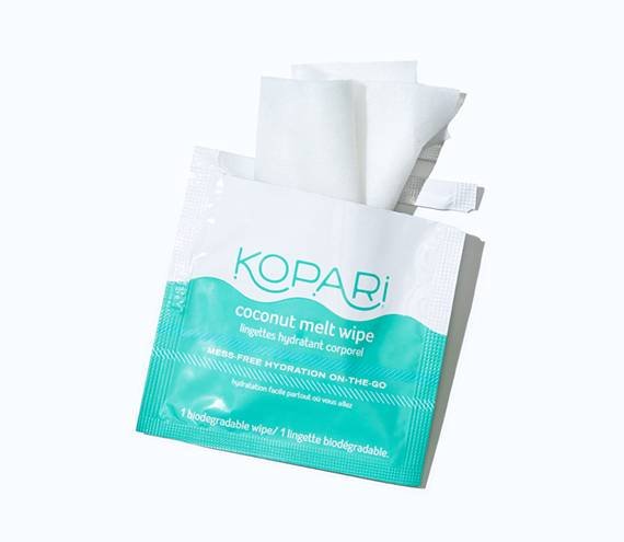 Kopari Beauty Hydrating Coconut Melt Wipes
