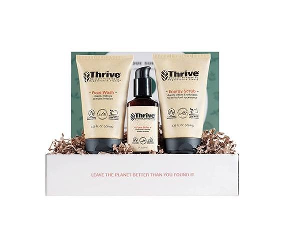 Thrive Natural Deep Clean Skincare Kit for Men & Women
