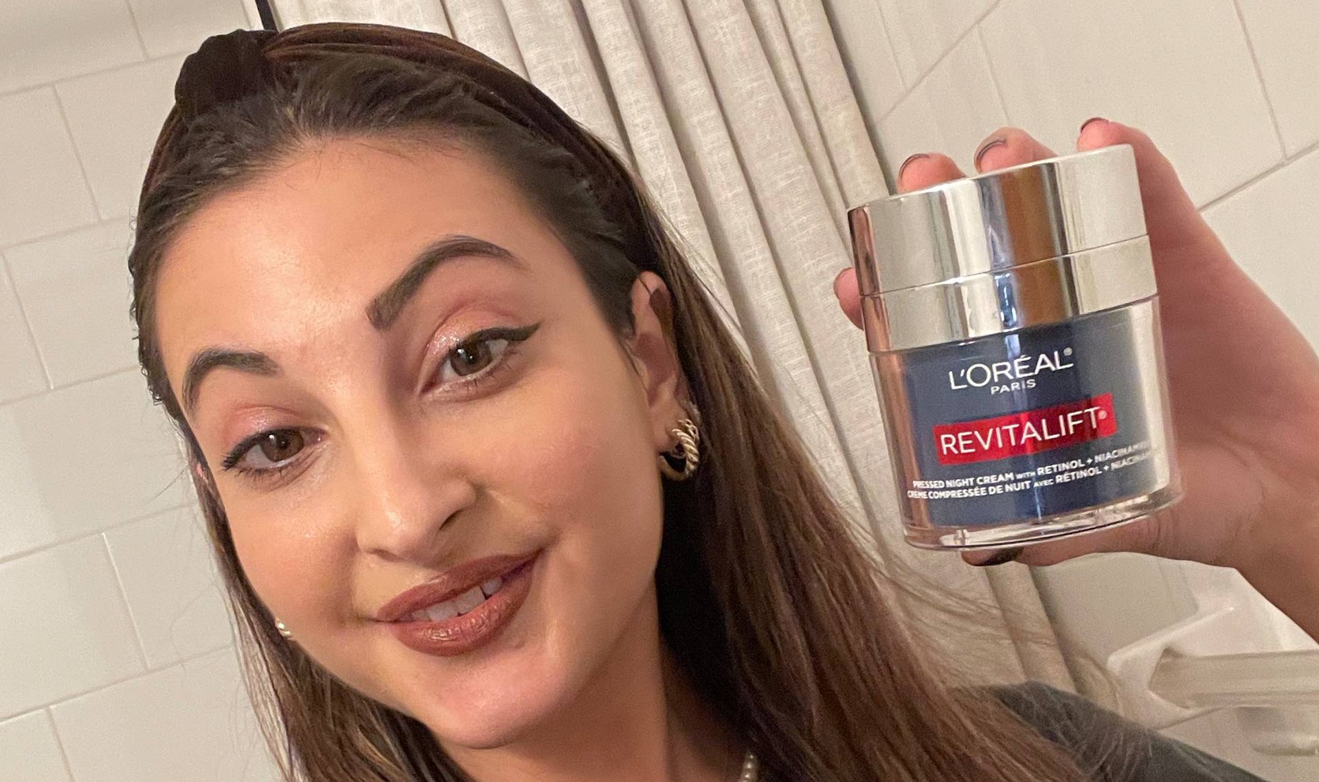 I Swapped My Night Cream With the L’Oréal Paris Revitalift Pressed Night Cream with Retinol and My Skin Has Never Looked Glowier