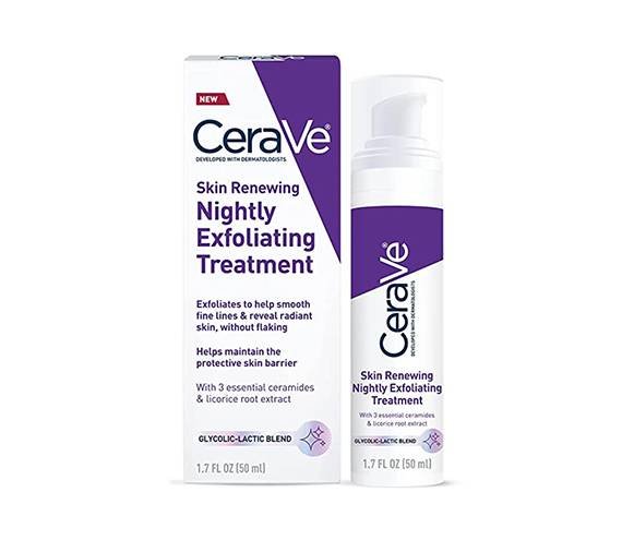 cerave skin renewing nightly exfoliating treatment