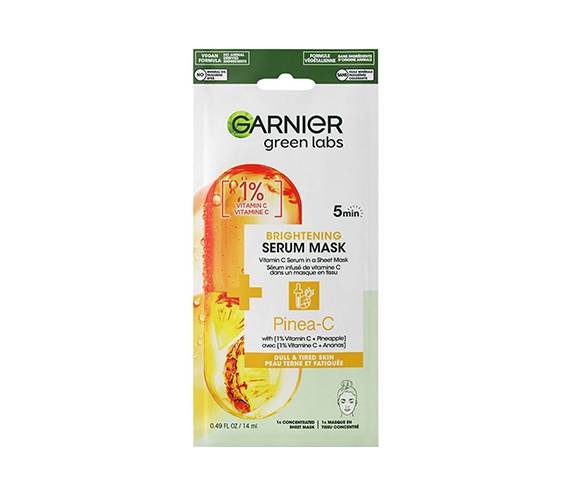 Garnier Green Labs Pinea-C Brightening Serum Sheet Mask
