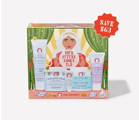 first aid beauty your future looks FAB gift set