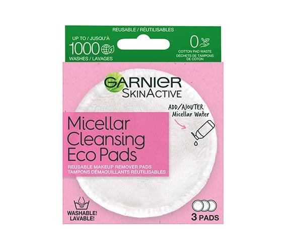 garnier skinactive micellar cleansing eco pads