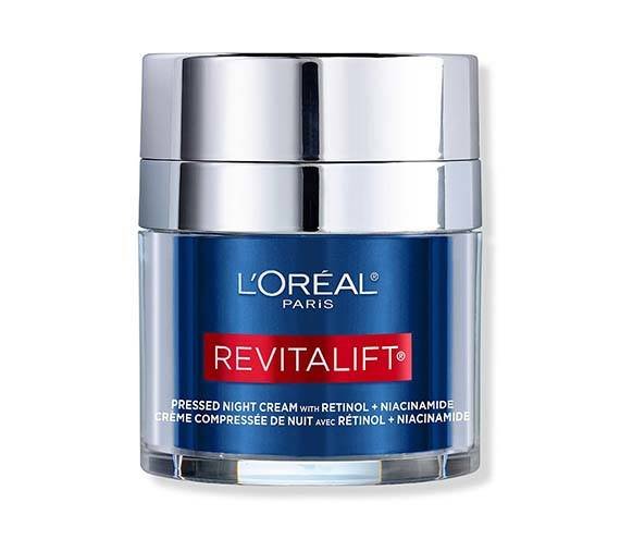 L'Oréal Paris Revitalift Pressed Night Moisturizer with Retinol, Niacinamides