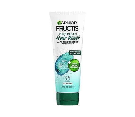 Garnier Fructis Pure Clean Hair Reset Anti Residue Scrub