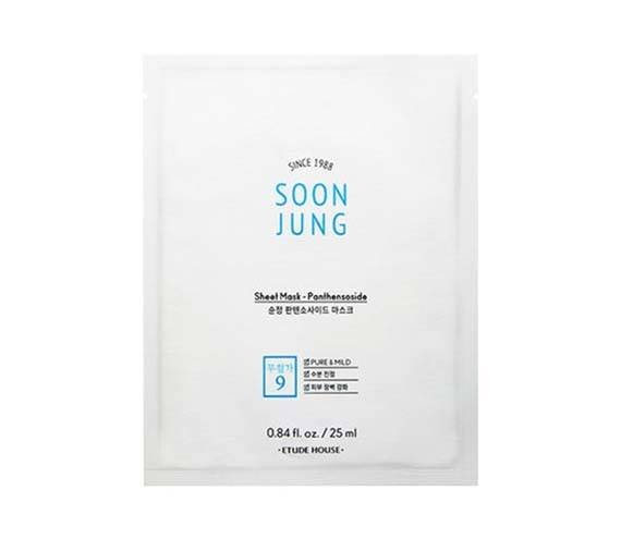 Etude House Soonjung Sheet Masks Panthensoside