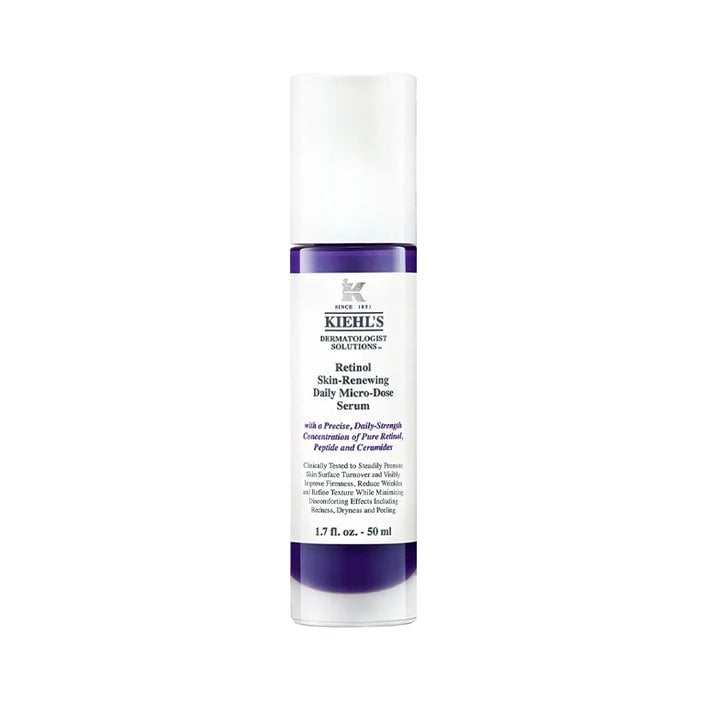 kiehls micro dose anti aging retinol serum with ceramides and peptide