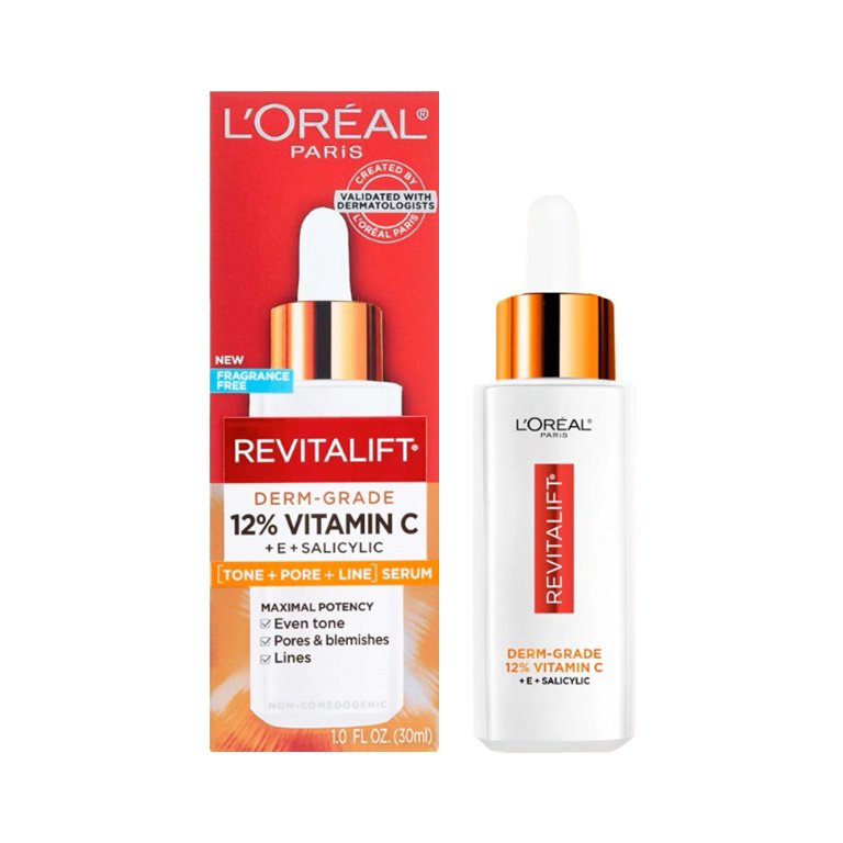 L’Oréal Paris Revitalift Derm-Grade 12% Vitamin C + E + Salicylic Serum