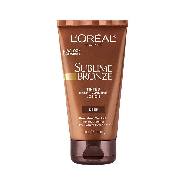 L’Oréal Paris Sublime Bronze Tinted Self-Tanning Lotion in Deep Natural Tan