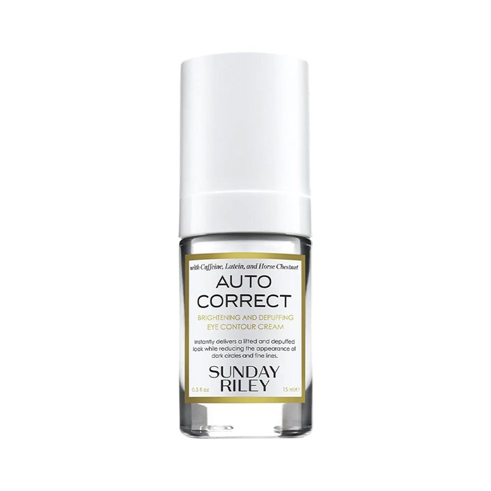 Sunday Riley Auto-Correct Brightening and Depuffing Eye Cream for Dark Circles