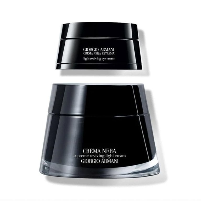 Giorgio Armani Crema Nera Light Cream and Eye Cream