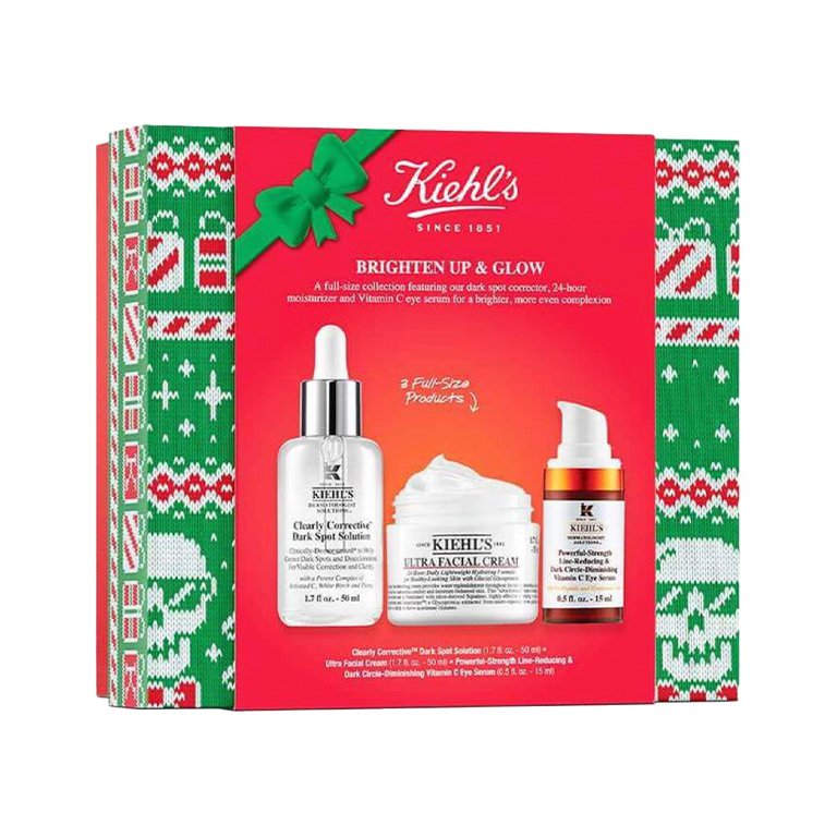 Kiehl's Brighten Up & Glow Skincare Holiday Gift Set