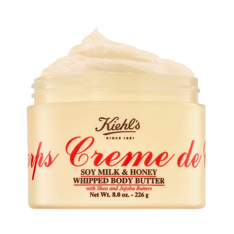 Kiehl’s Creme de Corps Soy Milk & Honey Whipped Body Butter