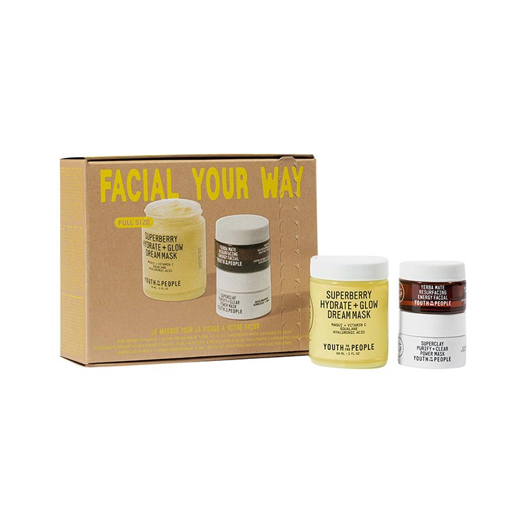 Youth to the People Facial Your Way: Triple Mask Set