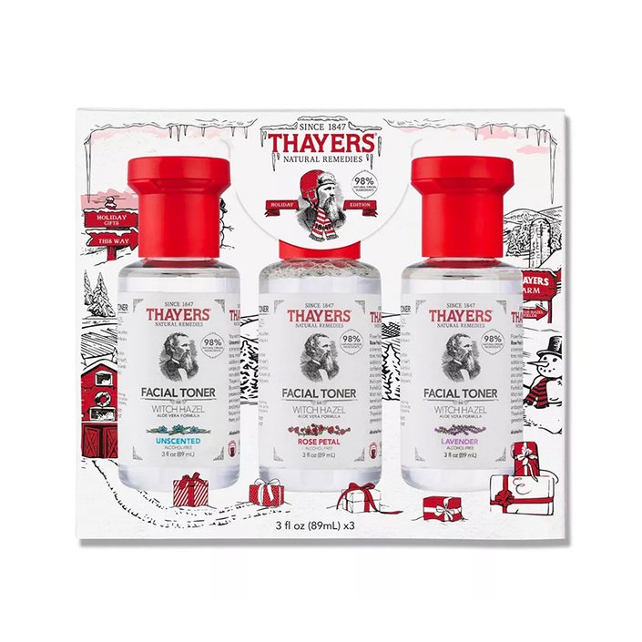 Thayers Natural Remedies Mini Facial Toner Holiday Skincare Set