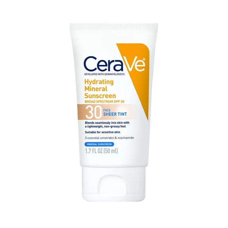 CeraVe Hydrating Sunscreen Face Sheer Tint SPF 30