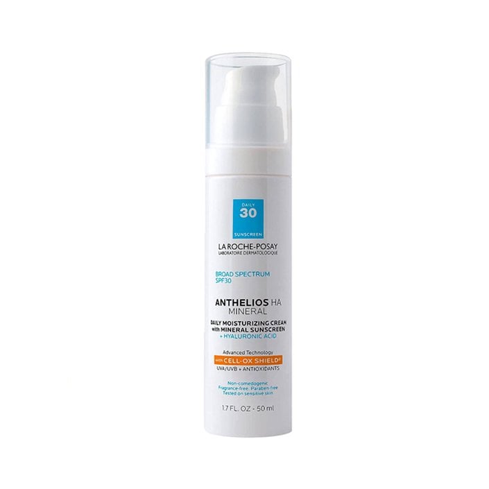 La Roche-Posay Anthelios 100% Mineral Sunscreen Moisturizer with Hyaluronic Acid