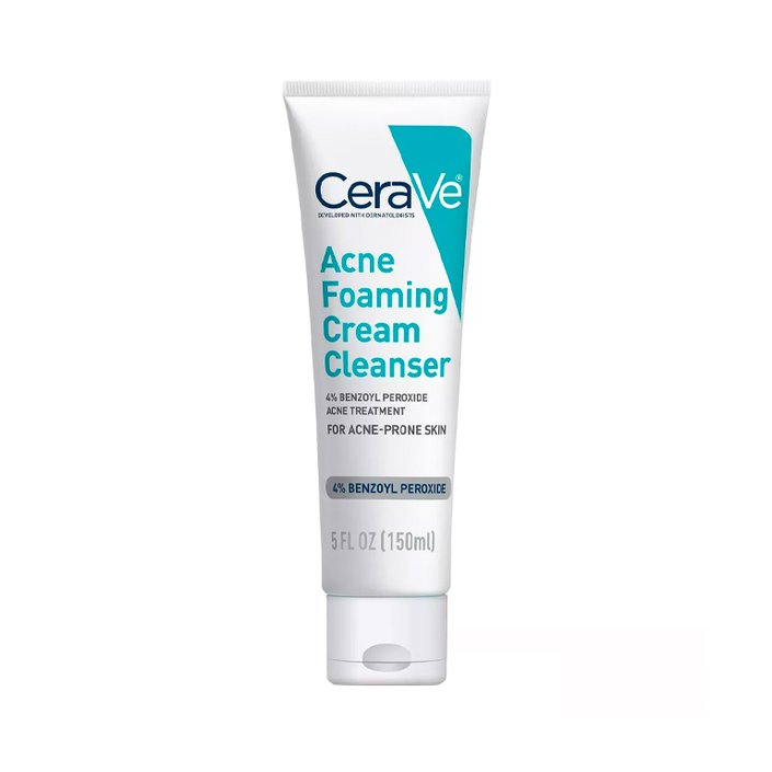 CeraVe Acne Foaming Cream Cleanser BPO 4%