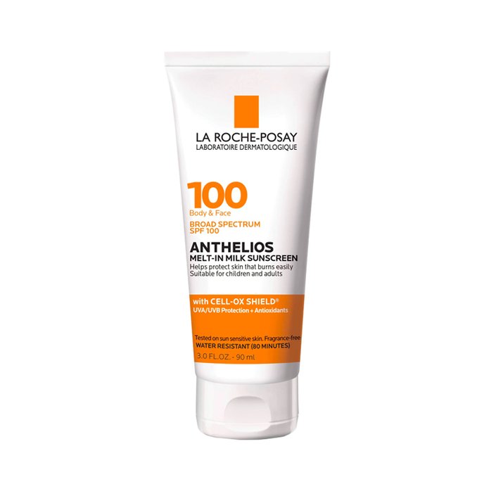 La Roche-Posay Anthelios Melt-In Milk Sunscreen for Face & Body SPF 100