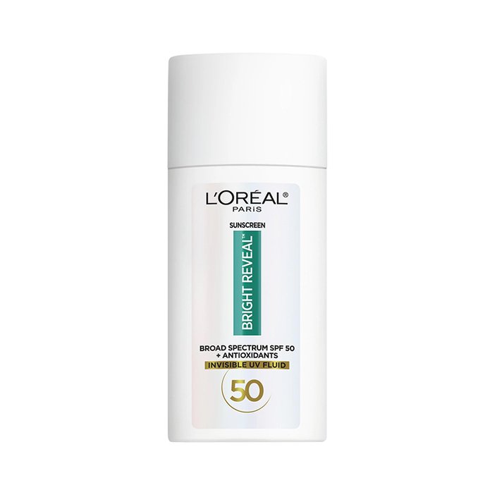 loreal paris bright reveal sunscreen spf 50