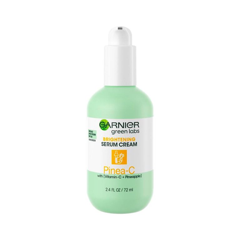 Garnier SkinActive Green Labs Pinea-C Brightening Serum Cream Sunscreen Broad Spectrum SPF 30