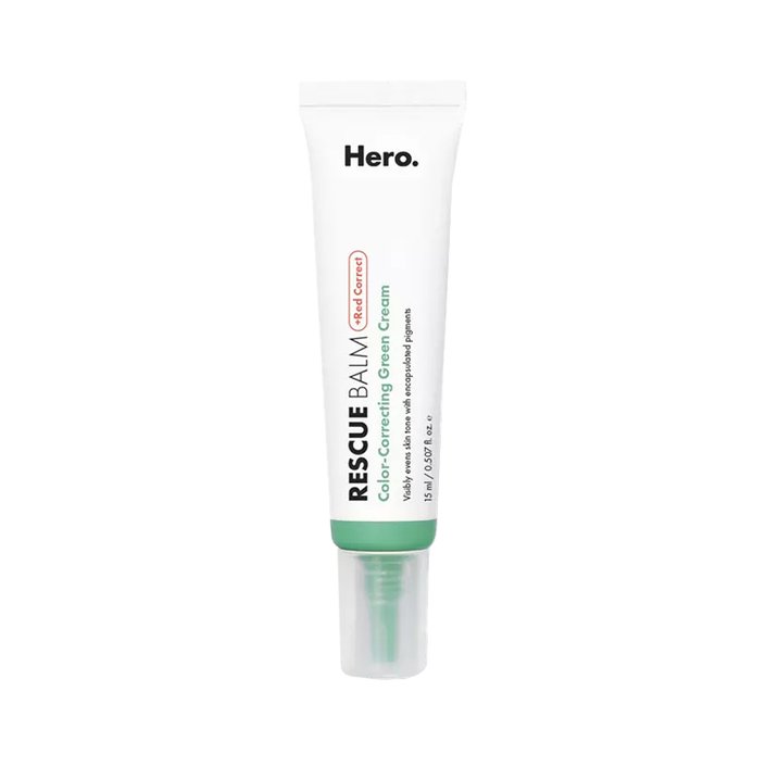 Hero Cosmetics Rescue Balm +Red Correct Post-Blemish Recovery Cream
