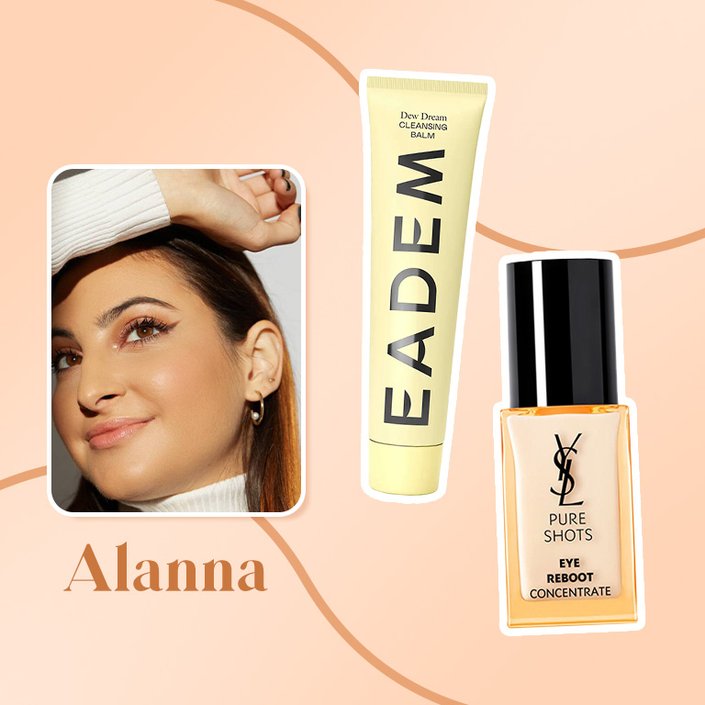 YSL Beauty Pure Shots Eye Reboot Concentrate, Eadem Dew Dream Hydrating Cleansing Balm