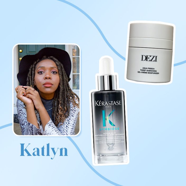 Kérastase Symbiose Antidandruff Hydrating Night Serum, Dezi Skin Agua Fresca Gel-Crème Moisturizer