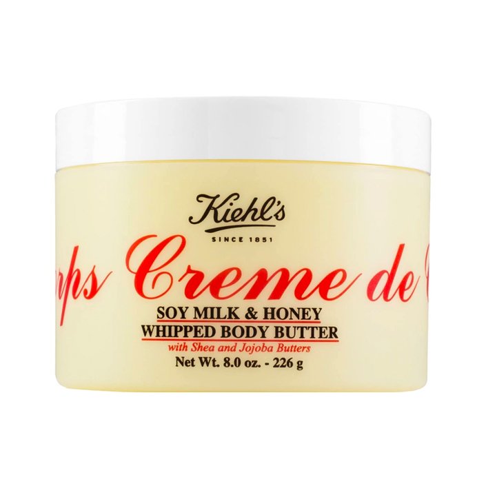 Kiehl’s Creme de Corps Soy Milk & Honey Whipped Body Butter