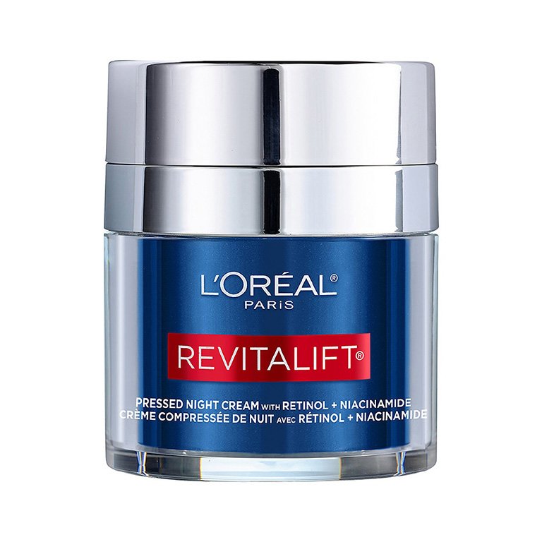 L’Oréal Paris Revitalift Pressed Night Cream with Retinol + Niacinamide