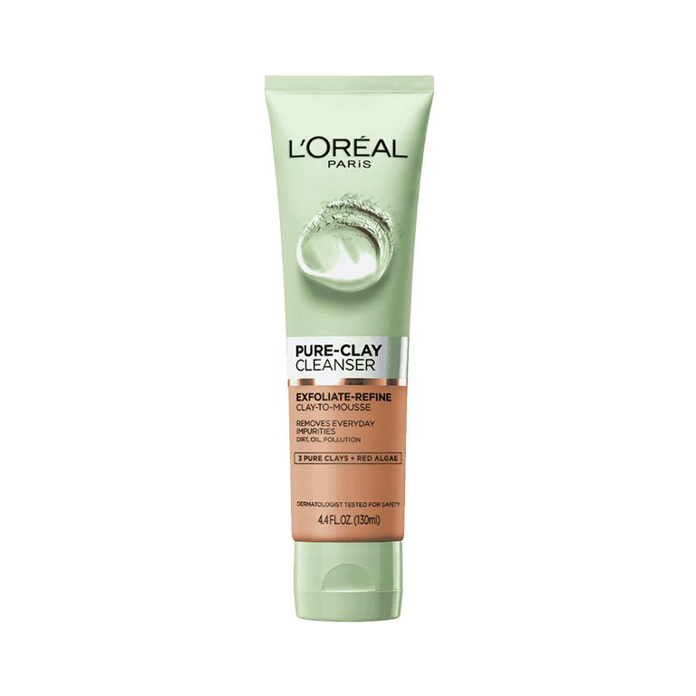 L’Oréal Paris Pure Clay Exfoliate & Refine Cleanser