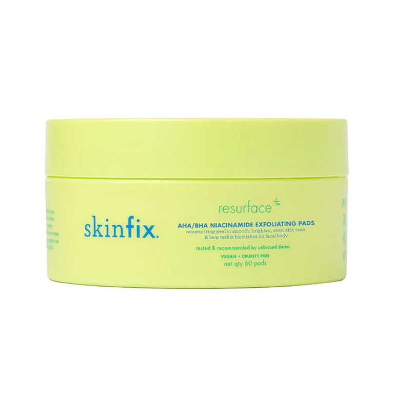 Skinfix Resurface+ AHA/BHA Niacinamide Exfoliating Pads