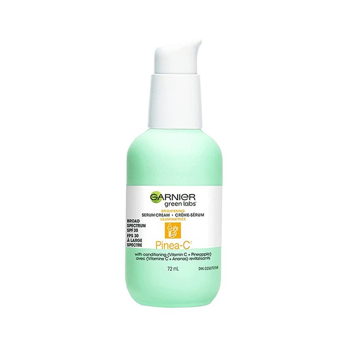 Garnier SkinActive Green Labs Pinea-C Brightening Serum Cream Moisturizer with SPF 30