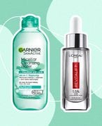 Cyber monday skincare collage