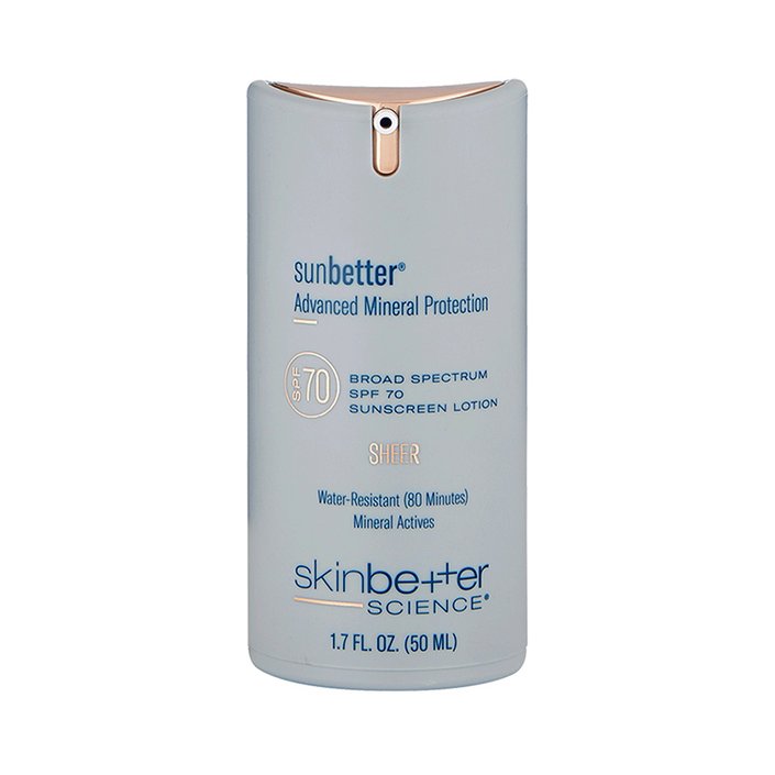 skinbetter science sunbetter Sheer SPF 70 Sunscreen Lotion