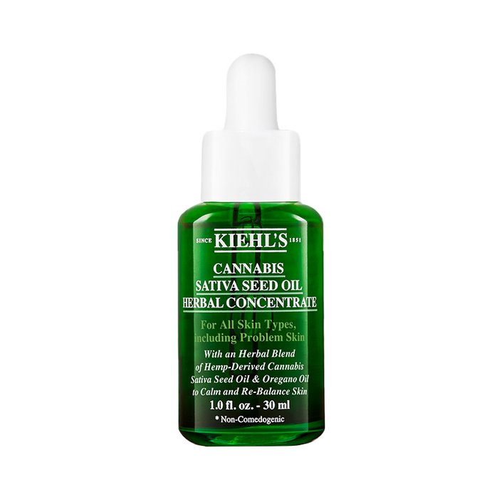 Kiehl’s Cannabis Sativa Seed Oil Herbal Concentrate Face Oil
