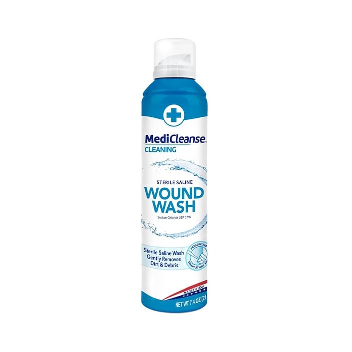 sterile saline wound wash
