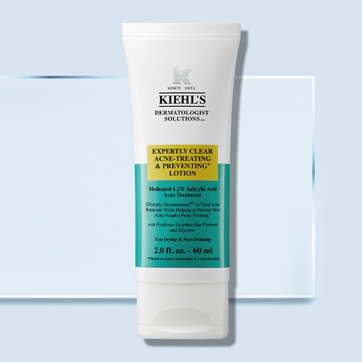 Kiehl’s Expertly Clear Moisturizer for Acne-Prone Skin