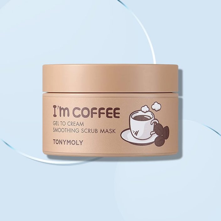Tonymoly I’m Coffee Gel to Cream Smoothing Scrub Mask
