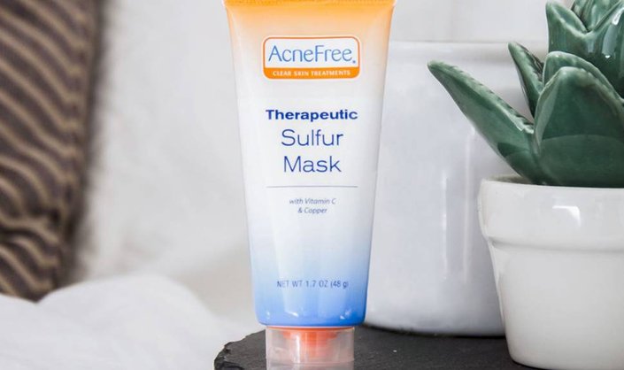 You Need to Try AcneFree's Therapeutic Sulfur Mask | Skincare.com | Skincare.com