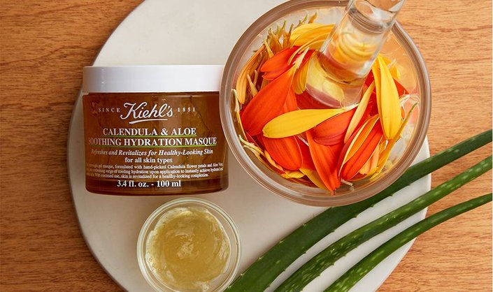 Why We're Obsessing Over This New Calendula Face Mask