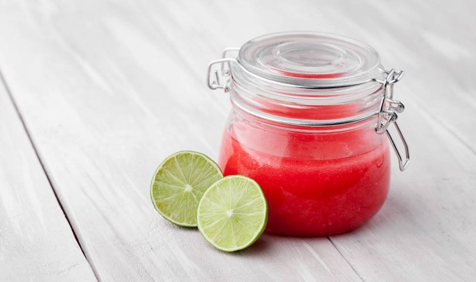 A DIY Cranberry Lime Body Scrub Recipe For Dry Skin