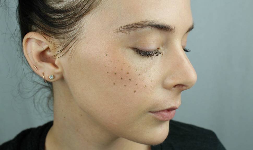How To DIY The Foil Freckle Trend With This $7 Liquid Liner From NYX Professional Makeup 