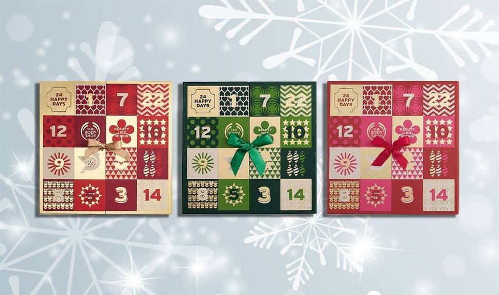Count Down To Christmas With The Body Shop's Cheeky Surprises Advent Calendars